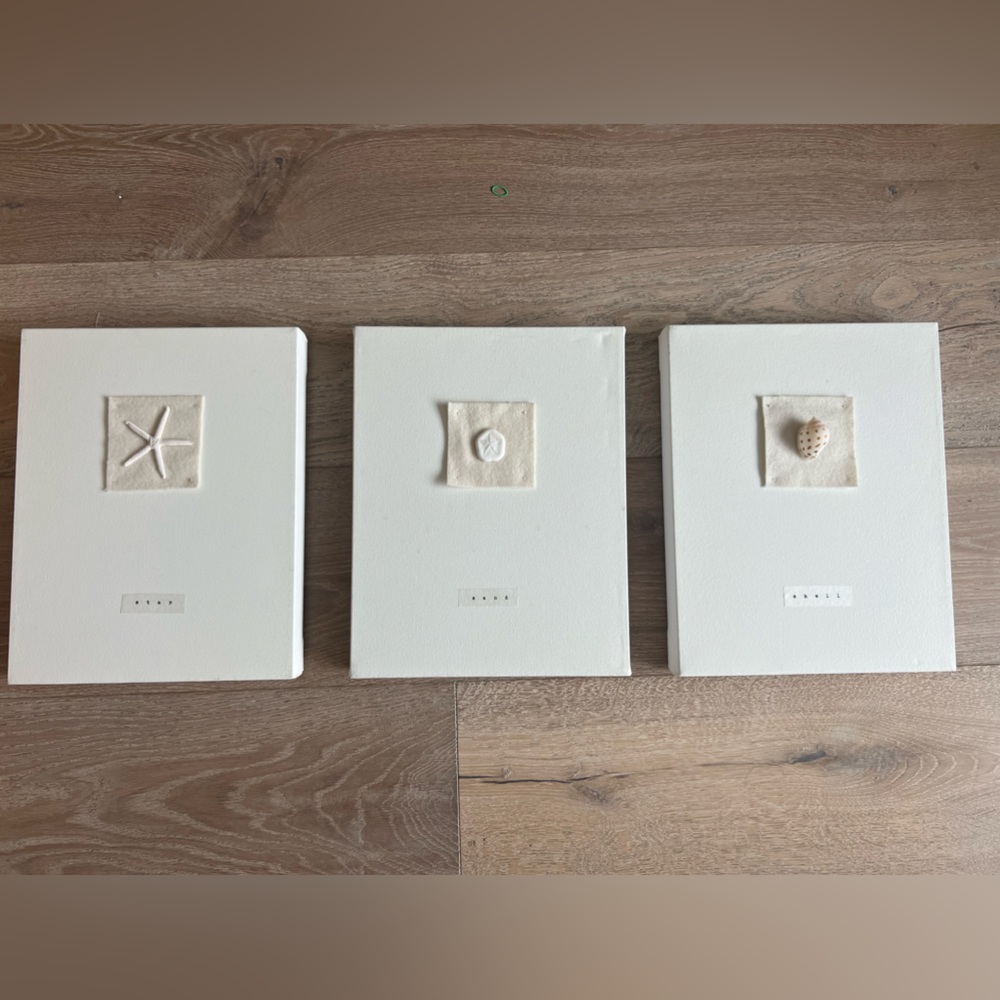 Restoration Hardware Baby & Child beach canvas Art